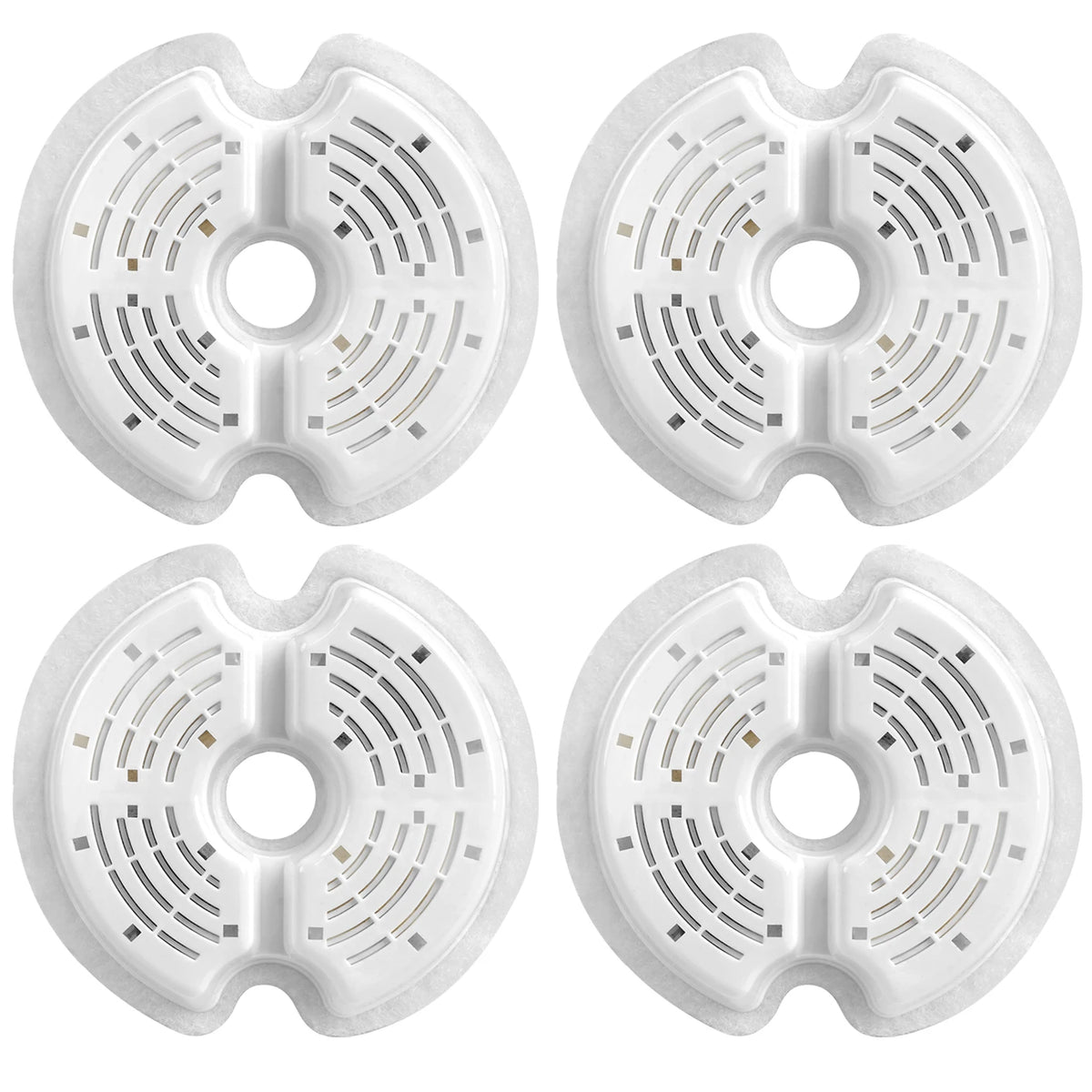 Cat Water Fountain Activated Carbon Filters – 4/8/12 Pack Pet Fountain Filter Nixie 4packs No plug