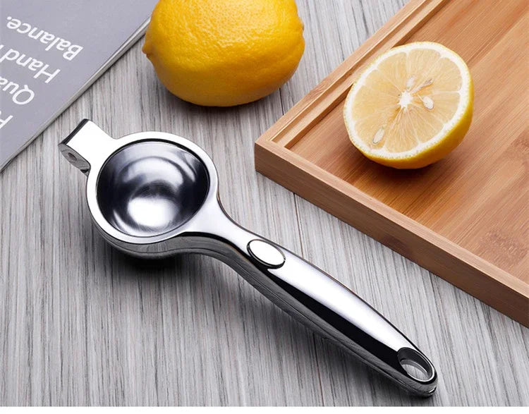 Manual Zinc Alloy Citrus Squeezer – Lemon & Orange Juicer Press Manual Citrus Juicer Nixie silver