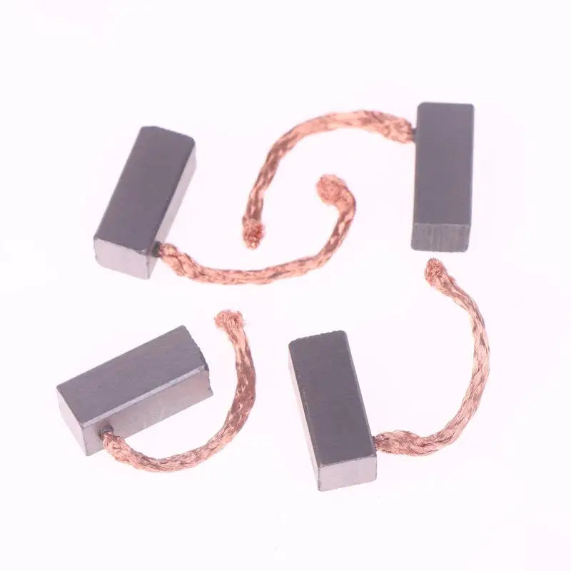 4Pcs Motor Carbon Brushes 8x8x19mm – Power Tool Replacement Motor Carbon Brushes Nixie