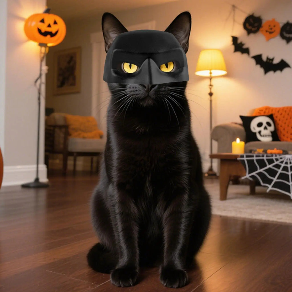 Kitten Bat Cat Mask – Funny Halloween Cosplay Pet Costume Pet Costume Mask Nixie