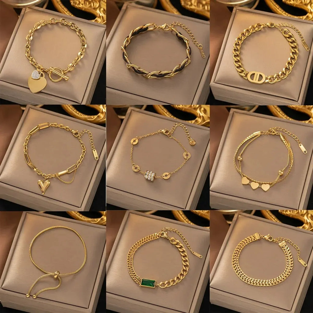 Titanium Steel Bracelet for Women – Hypoallergenic & Fade-Resistant Titanium Bracelet Nixie