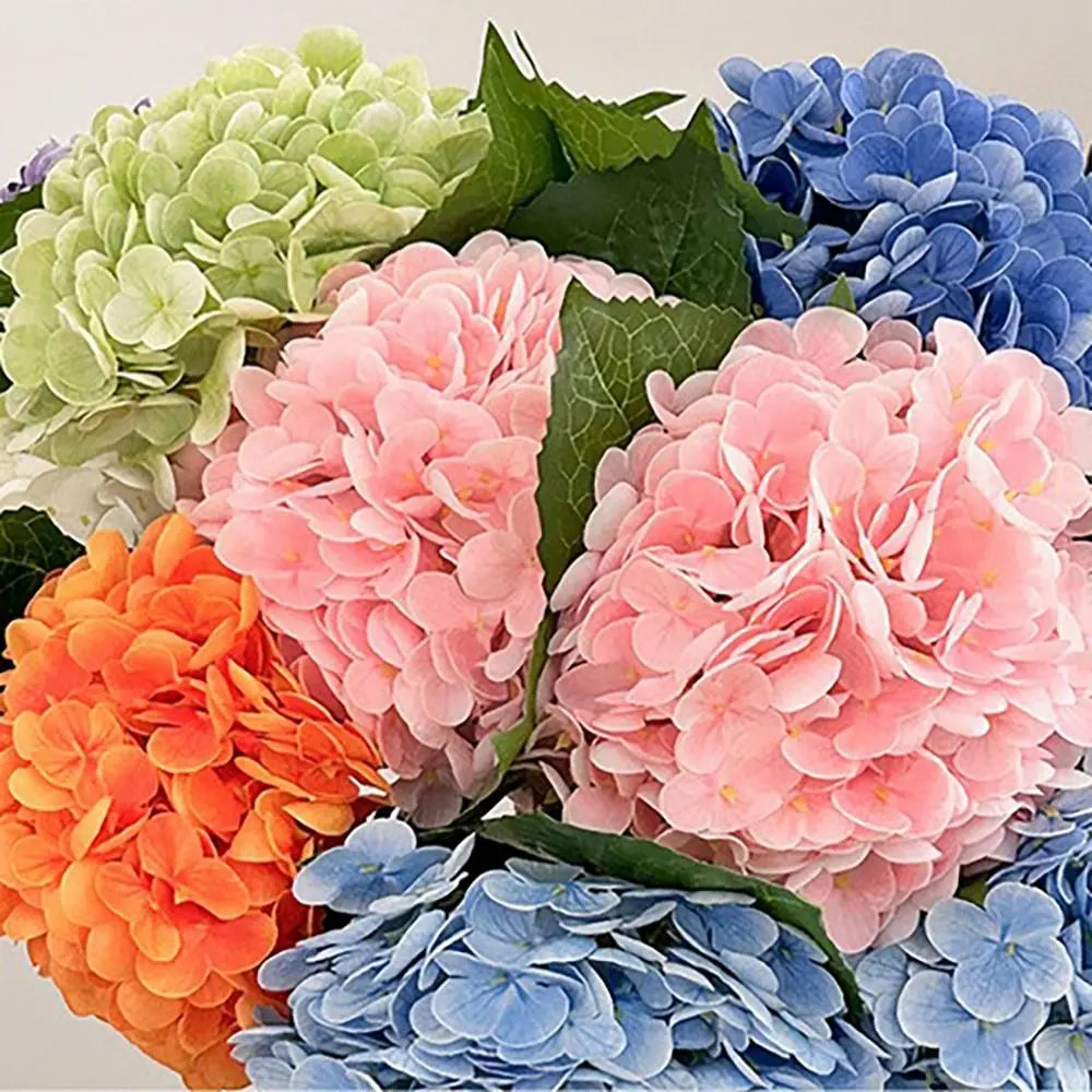 3D Silk Hydrangea Artificial Flowers – Wedding & Home Decor Artificial Flower Nixie