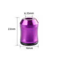 Magnetic Screwdriver Bit Ring 6.35mm Aluminum Alloy Magnetizer Screwdriver Bit Accessory Nixie Purple