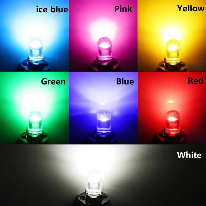 10pcs T10 W5W COB LED Bulbs 6000K White 12V – License Plate & Dome Automotive LED Bulbs Nixie