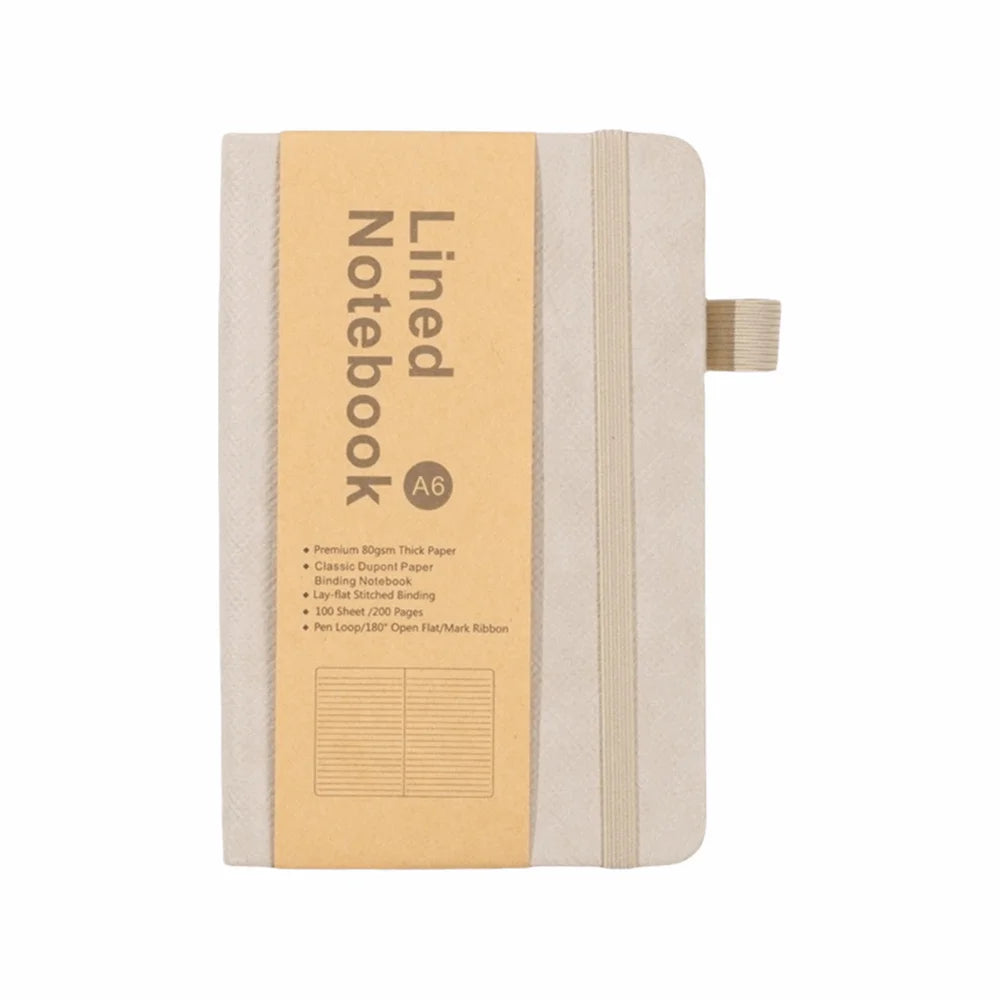 Dupont Paper Hardcover Notebook A5/A6 – Waterproof Journal