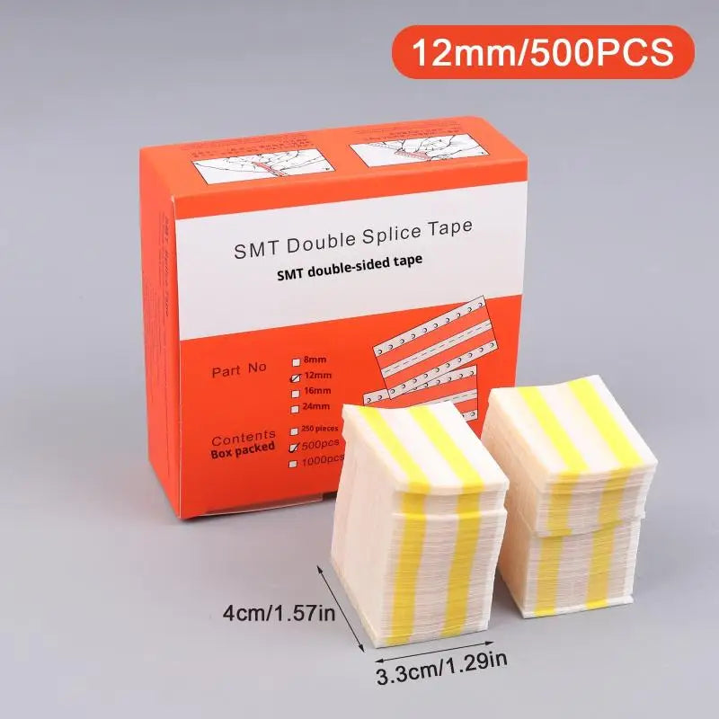 SMT Double-Sided Splice Tape 8mm 12mm 16mm 24mm | 250/500 Pcs SMT Splice Tape Nixie A2