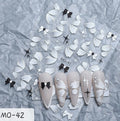 5D Embossed Nail Art Stickers – Butterfly & Rose Decals