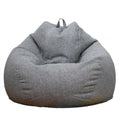 Large Bean Bag Chair Cover – Soft Lazy Lounger Sofa Cover Bean Bag Chair Cover Nixie Dark L90x110cm