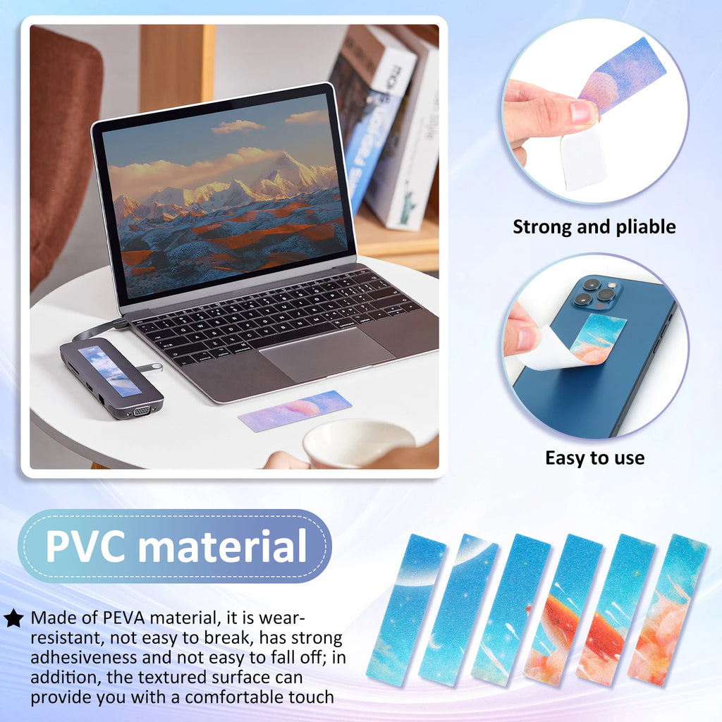 72Pcs Reusable Tactile Sensory Stickers – Textured Strong Adhesive Decorative Stickers Nixie