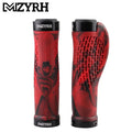 MTB Lock-On Handlebar Grips – Anti-Slip Mountain Bike Grips Bike Handlebar Grips Nixie BLACK-RED