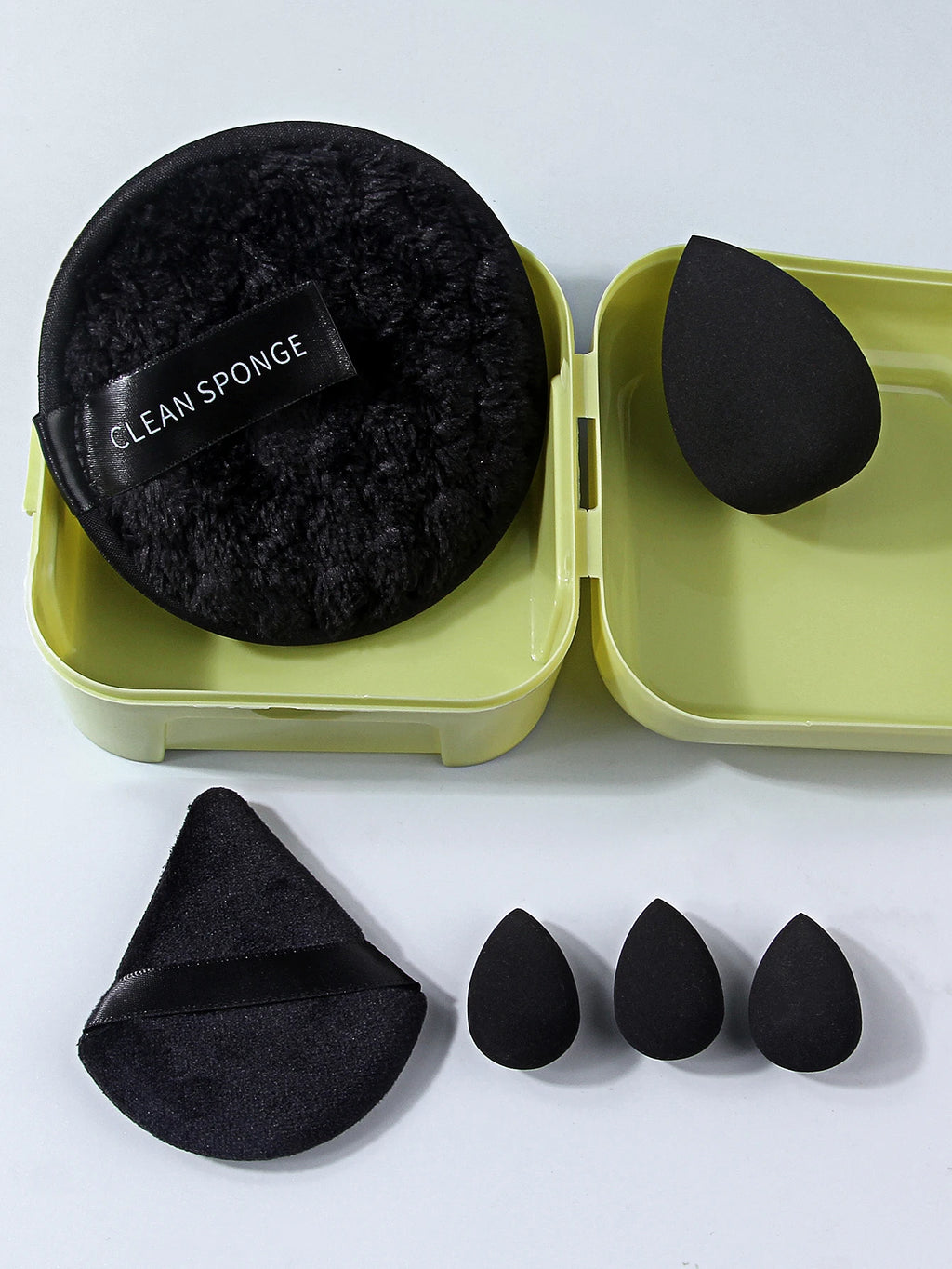 7-Piece Makeup Sponge Set with Storage Box | Multiple Styles Makeup Sponge Set Nixie