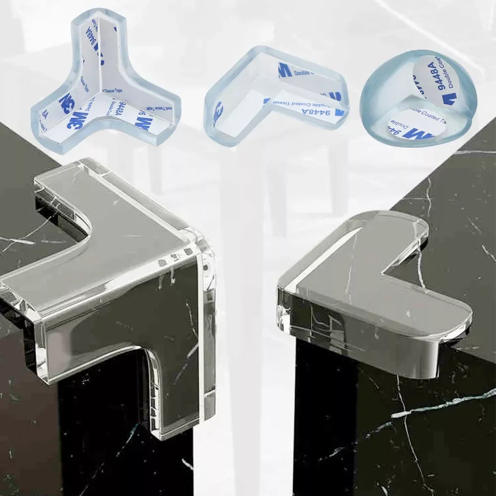 Baby Safety Corner Guards – Clear PVC Furniture Edge Protectors Baby Corner Guards Nixie