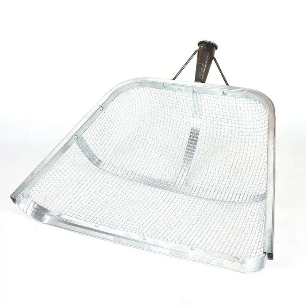 Heavy-Duty Metal Soil Sifter Sieve with Easy-Grip Handle Garden Soil Sifter Nixie