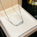 Stainless Steel Eggplant Pendant Necklace | Women's Clavicle Pendant Necklace Nixie XL1470-35