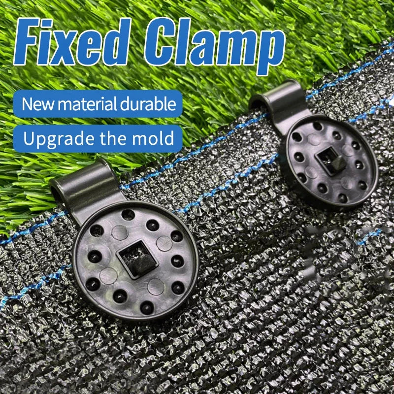 50/100Pcs Greenhouse Shade Cloth Lock Clips – Garden Net Clamps Garden Net Clips Nixie