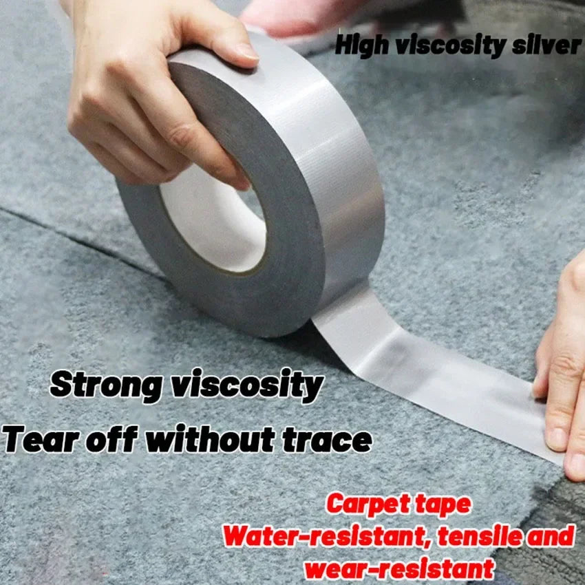 10m Silver Aluminum Foil Duct Tape – Waterproof Sealing Tape Aluminum Foil Tape Nixie