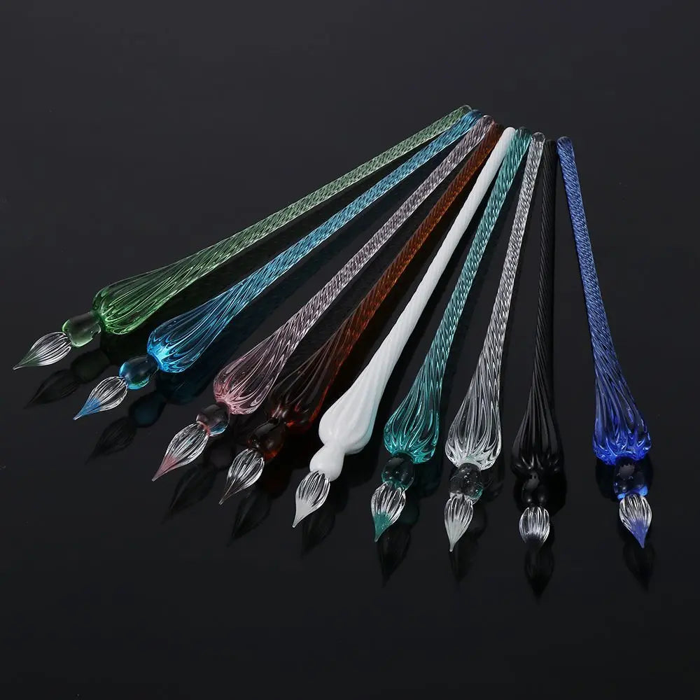 Vintage Glass Dip Pen for Calligraphy, Signature & Art Glass Dip Pen Nixie