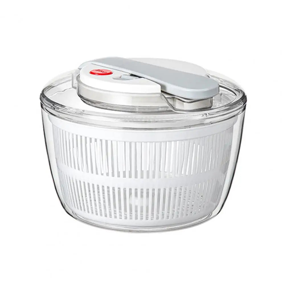 Large Manual Salad Spinner with Colander & Draining System