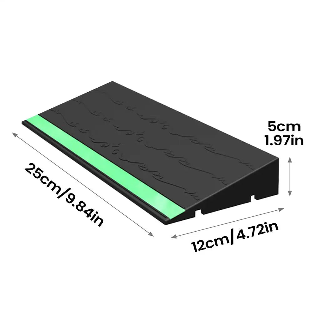 Indoor Threshold Ramp with Glow Strip & Anti-Slip Mat Threshold Ramp Nixie 25x12x5cm