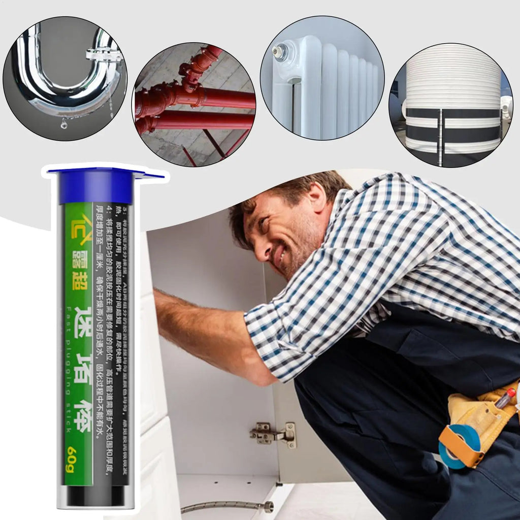 Quick-Drying Epoxy Putty Stick – Waterproof Pipe Repair Glue