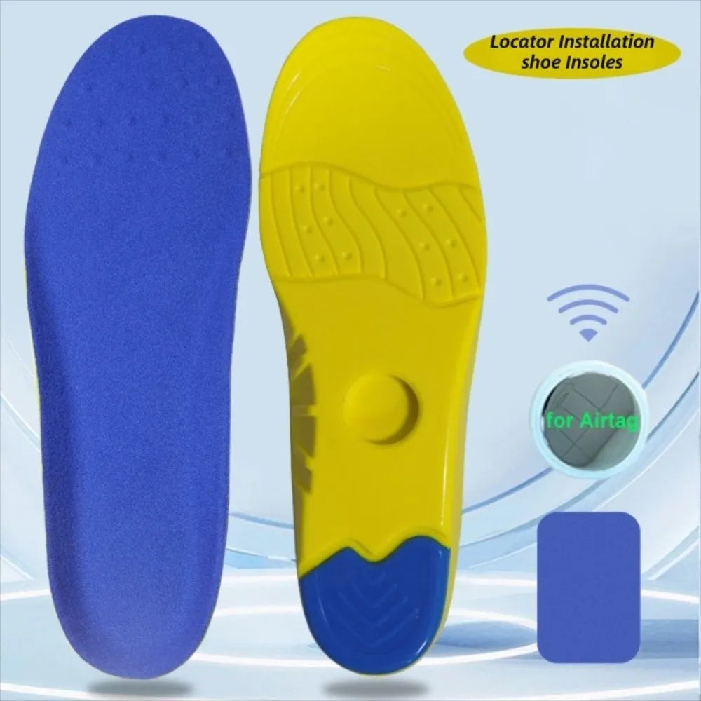 AirTag Shoe Insoles – Hidden Locator Holder, Breathable EVA AirTag Shoe Insole Nixie