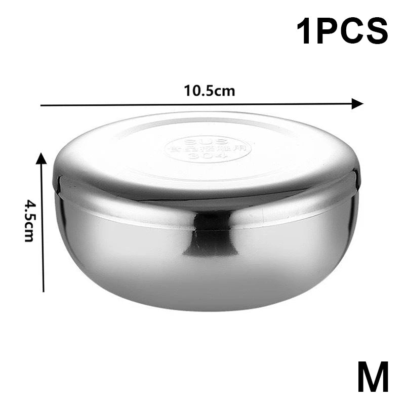 Stainless Steel Rice Bowl with Lid – Korean Style Kids Bowl Rice Bowl with Lid Nixie Medium