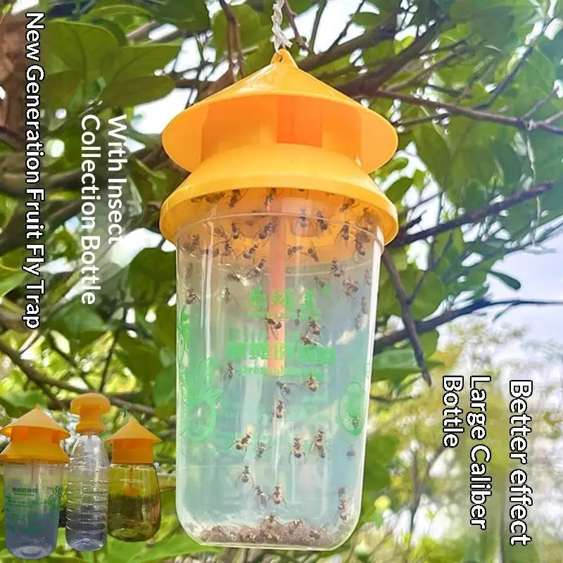 Reusable Fruit Fly Trap with 30-Day Slow-Release Lure | JETTING Fruit Fly Trap Nixie