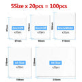 100pcs Laminating Pouches 80 Mic – 5 Sizes A4 A5 Photo Laminating Pouches Nixie 100pcs Mix
