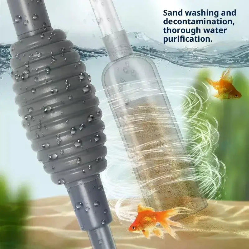 Aquarium Siphon Vacuum Gravel Cleaner & Water Changer Kit Aquarium Gravel Cleaner Nixie