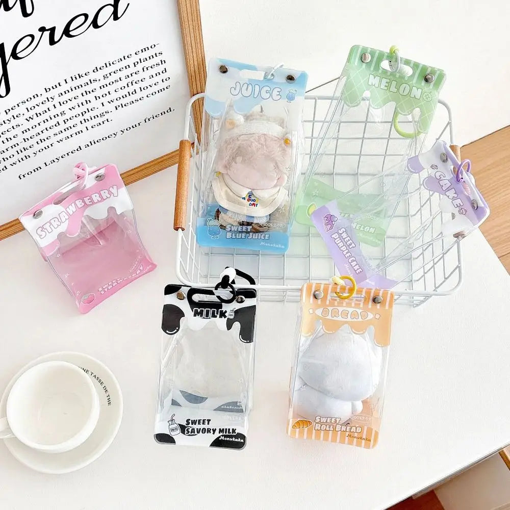 Transparent PVC Mini Doll Storage Bag – Dustproof Pouch