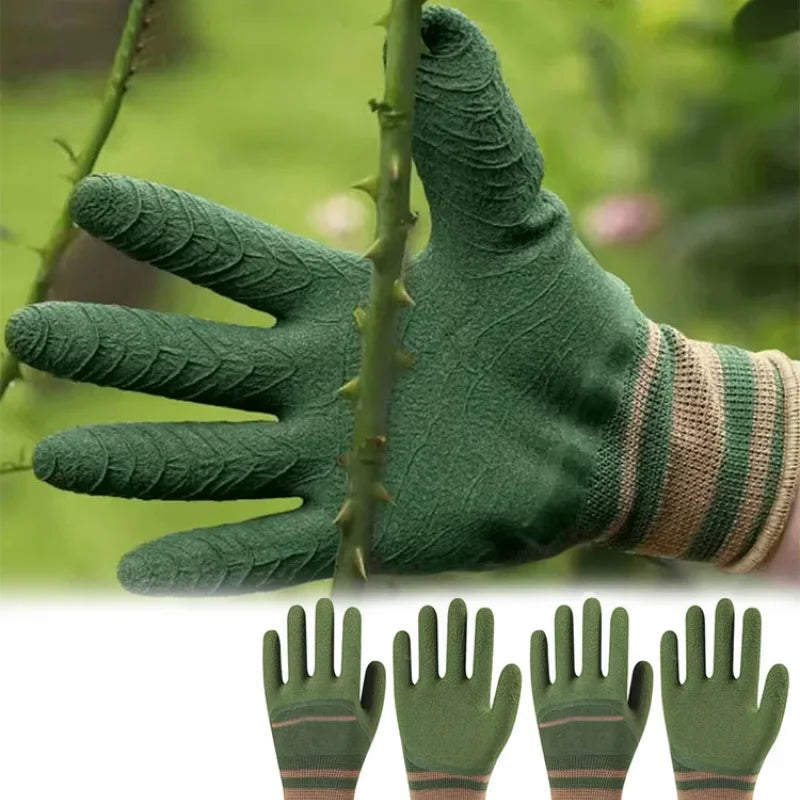 2 Pairs Thorn-Proof Rose Pruning Gardening Gloves – Men & Women Gardening Gloves Nixie