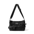 Nixie Retro Motorcycle Messenger Bag | Crossbody Shoulder Bag Crossbody Messenger Bag Nixie Black