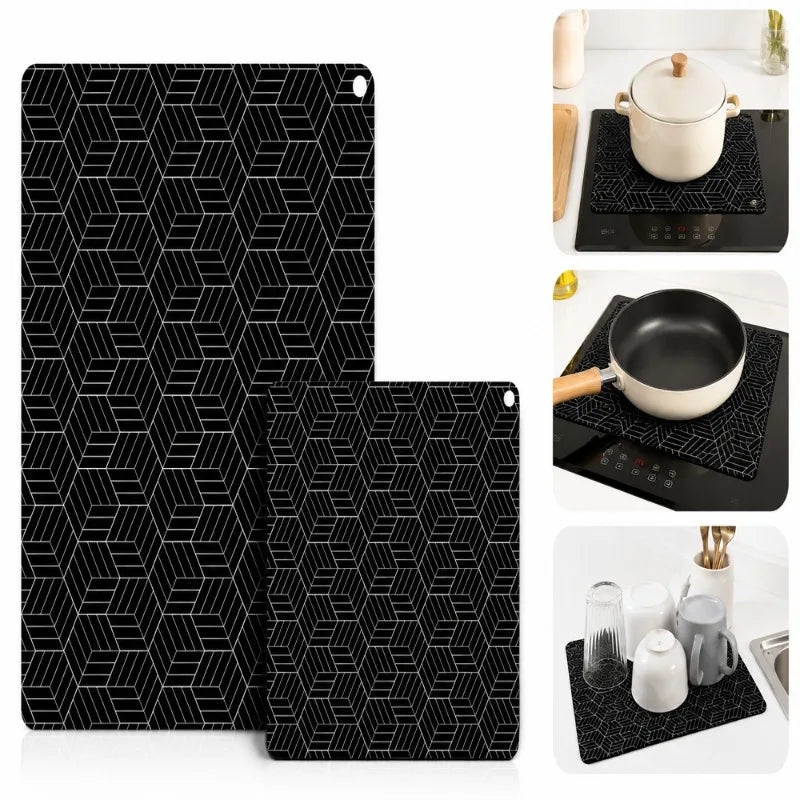 Silicone Induction Cooktop Mat – Non-Slip Heat Resistant Pad Silicone Kitchen Mat Nixie