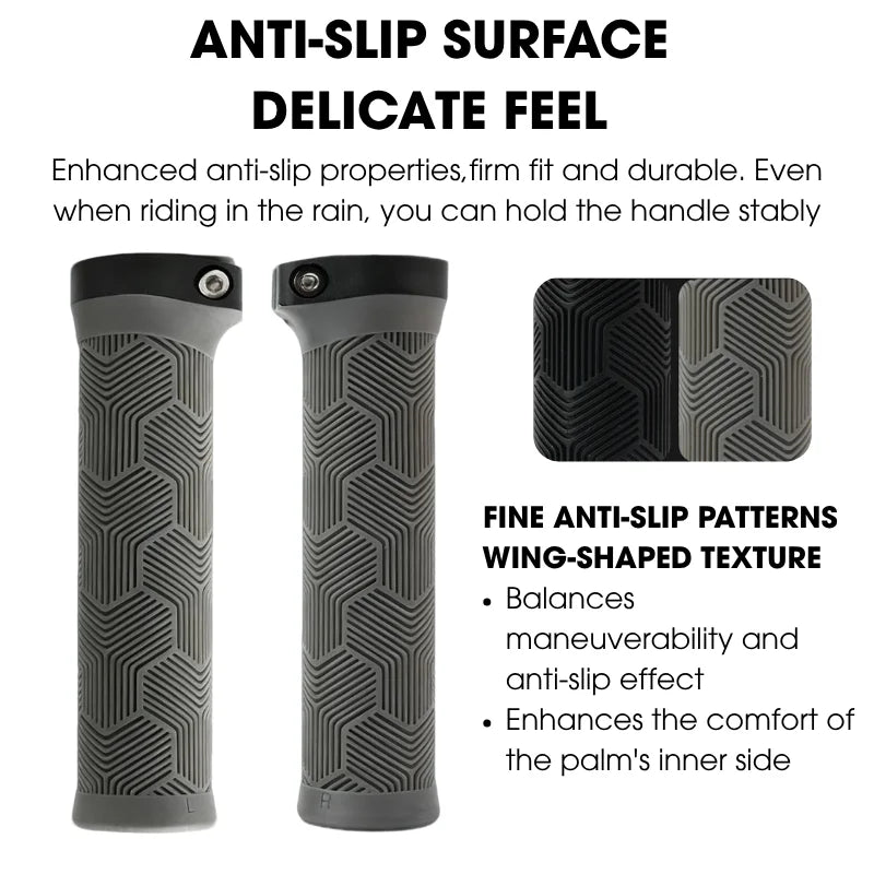 ODI Lock-On MTB Handlebar Grips – Non-Slip Rubber Bike Grips Bike Handlebar Grips Nixie