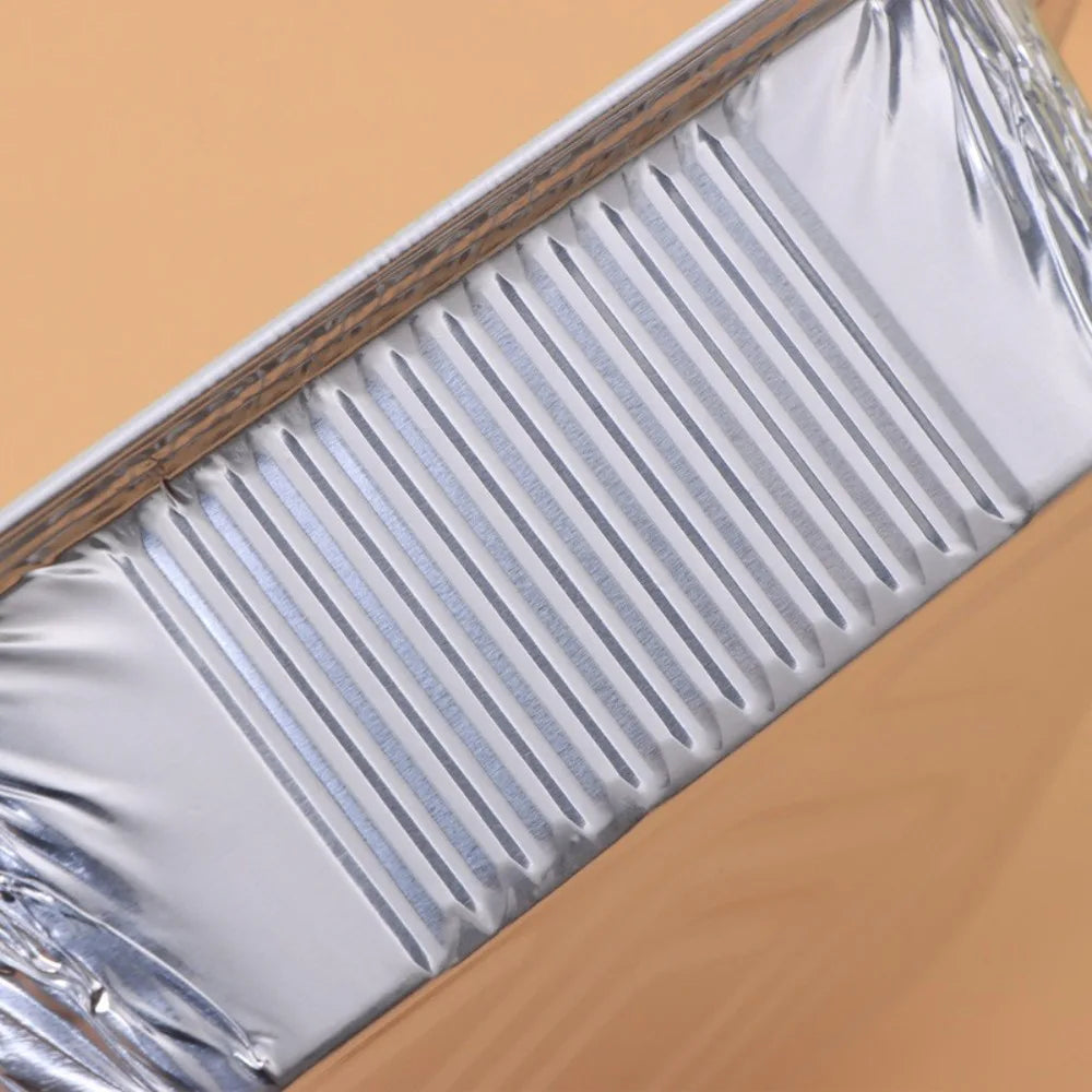 Disposable Air Fryer Aluminum Foil Trays – 10/20/30 Pack Foil Baking Trays Nixie