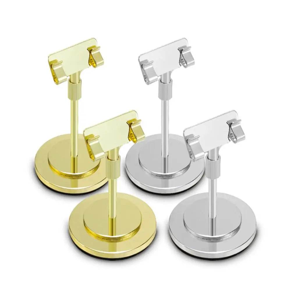 Stainless Steel Memo Clip Stand | Desktop Photo & Card Holder Desktop Clip Stand Nixie