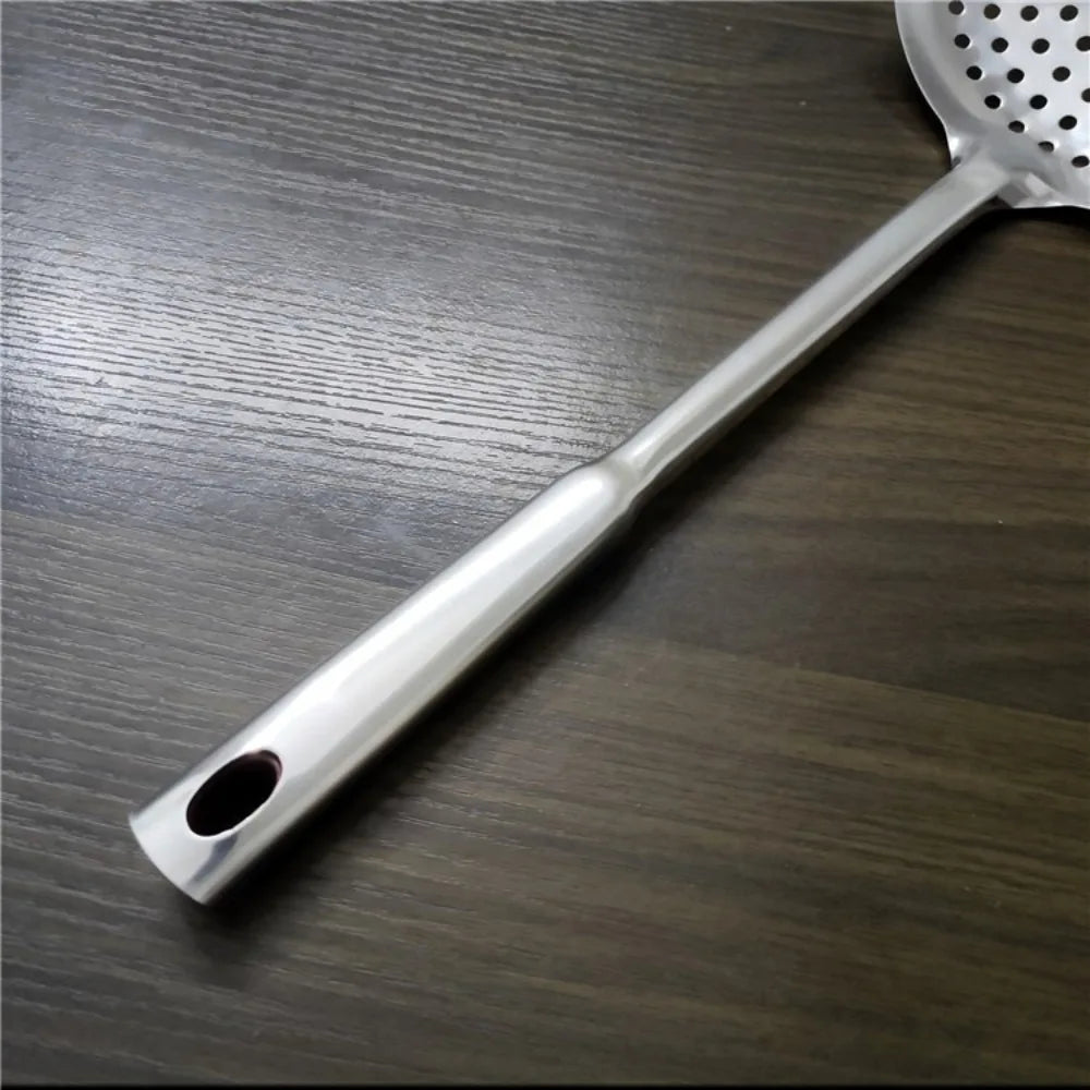 304 Stainless Steel Long Handle Colander Strainer Scoop