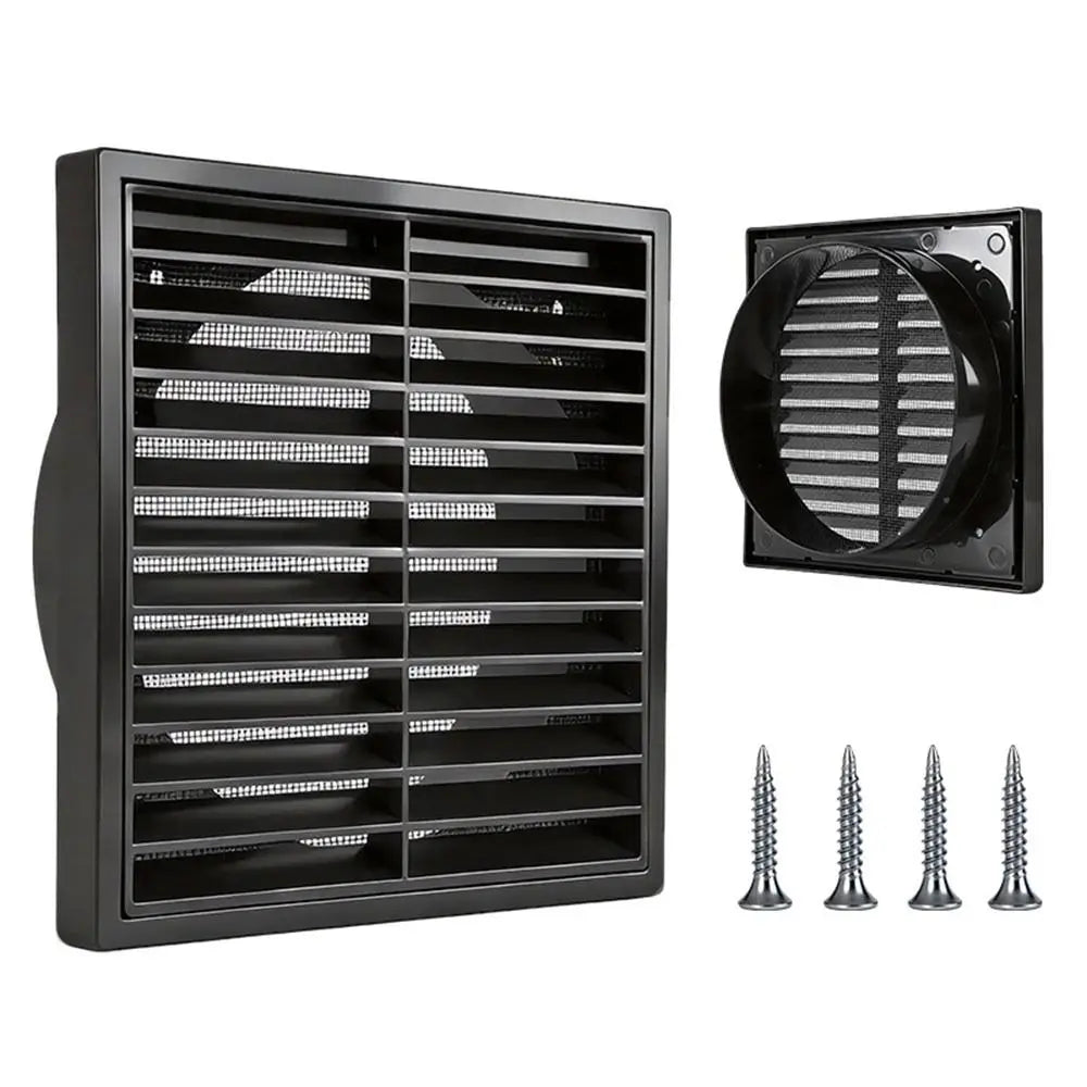 Square Air Vent Grille Cover 4–8 In | Aluminum Fiber Mesh Vent Grille Cover Nixie