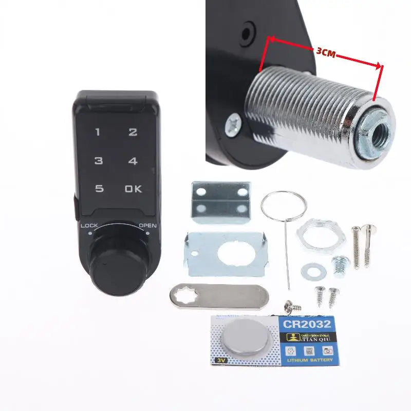 RFID Touch Keypad Digital Cabinet Lock | Coded Electronic Locker