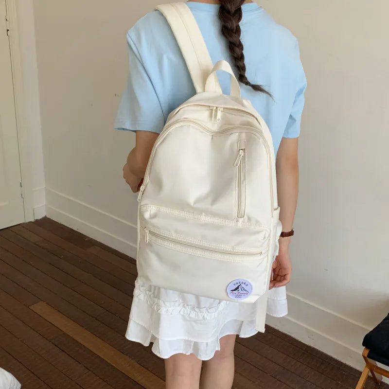 Korean College Laptop Backpack for Women | Stylish & Spacious Women's Backpack Nixie