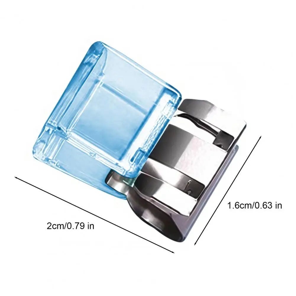 Transparent Push Clips with Storage Case | 20 or 40 Pcs Binder Clips Set Nixie