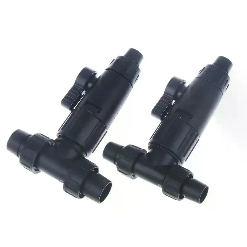3-Way Aquarium Hose Connector 12/16mm Quick Release Valve Aquarium Hose Connector Nixie
