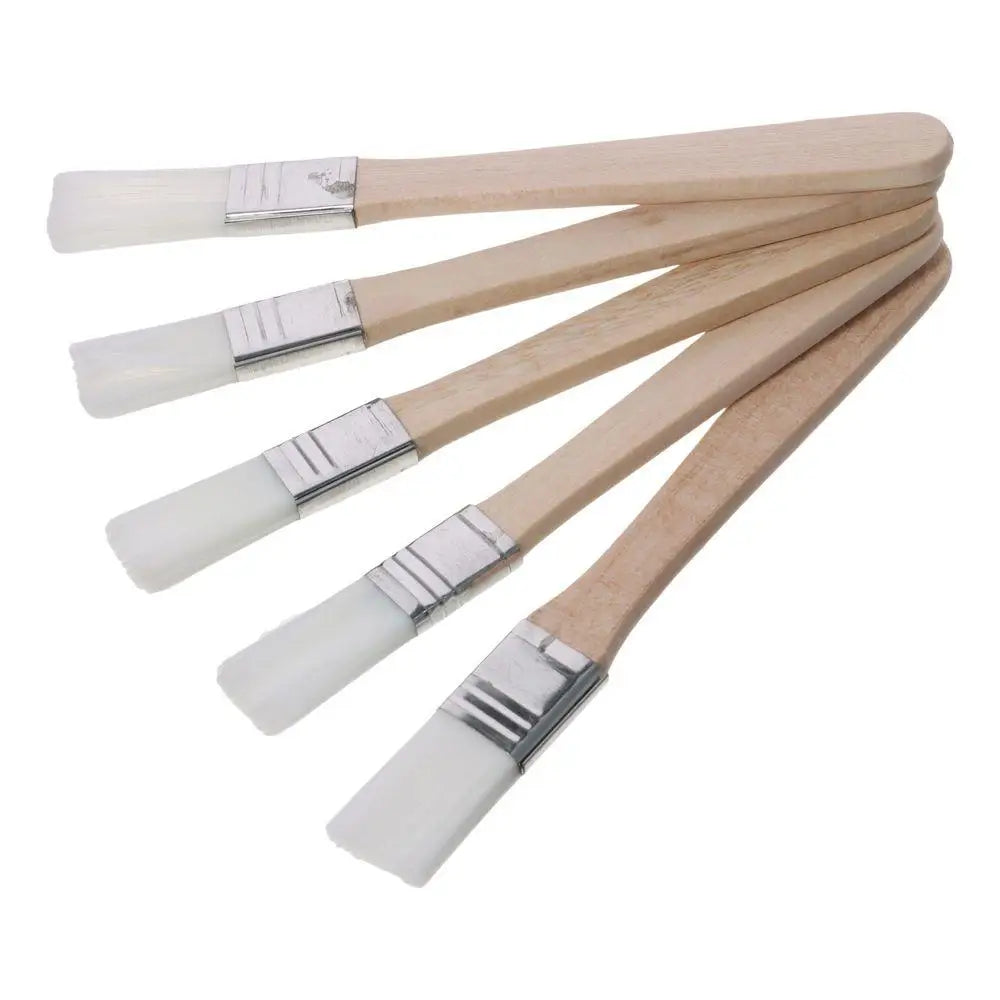 0.5" Nylon Bent Head Paint Brush – 1 or 12 Pcs | Nixie Angled Paint Brush Nixie