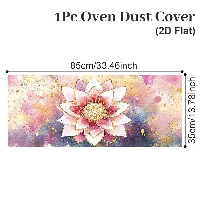Microwave Oven Dust Cover 85x35cm – Waterproof & Oil-Proof Appliance Dust Cover Nixie A10