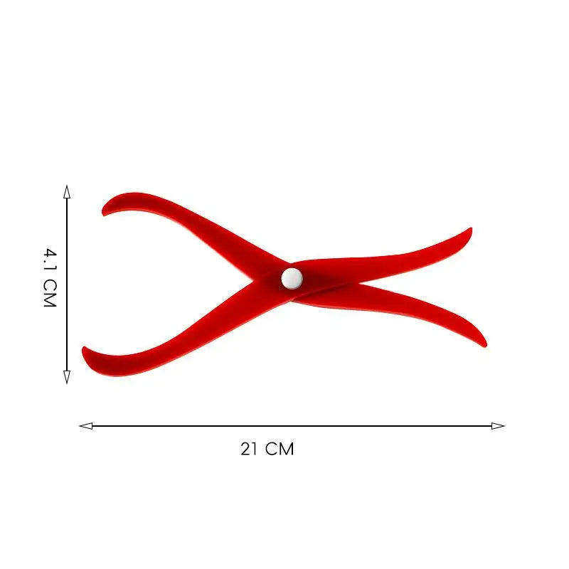 Acrylic Bent Leg Caliper – Precision Pottery Measuring Tool Pottery Measuring Caliper Nixie Red