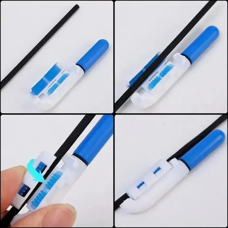 LED Fishing Rod Light Sticks – Waterproof Night Fishing Glow Fishing Rod Light Nixie