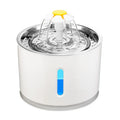 3.4L Stainless Steel Automatic Pet Water Fountain | Nixie Pet Water Fountain Nixie GRAY 2.4L No plug
