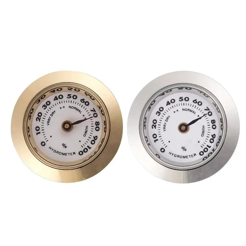 28mm Cigar Hygrometer with Glass Lens for Humidors Humidor Hygrometer Nixie