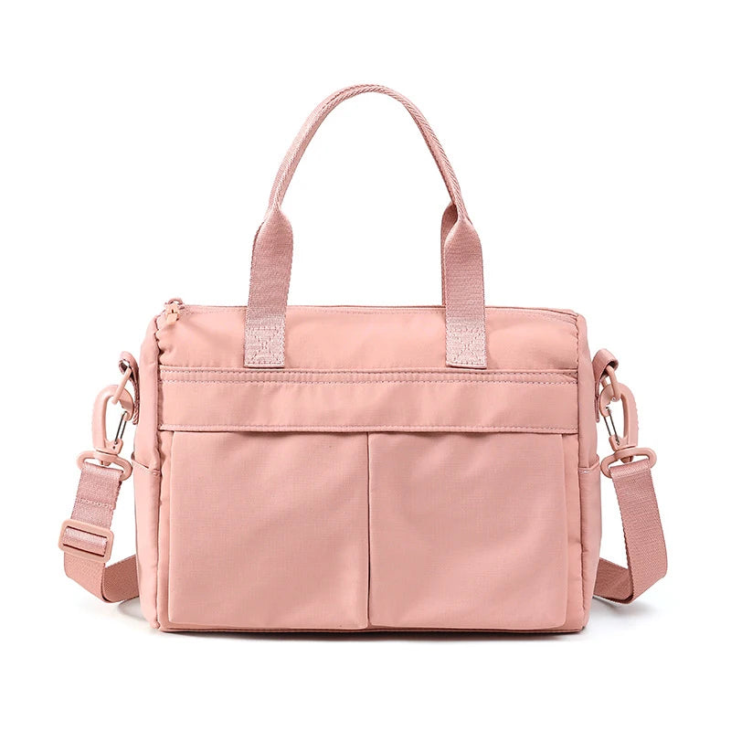 Nixie Square Crossbody Nylon Bag | Multi-Pocket Shoulder Bag Crossbody Nylon Bag Nixie