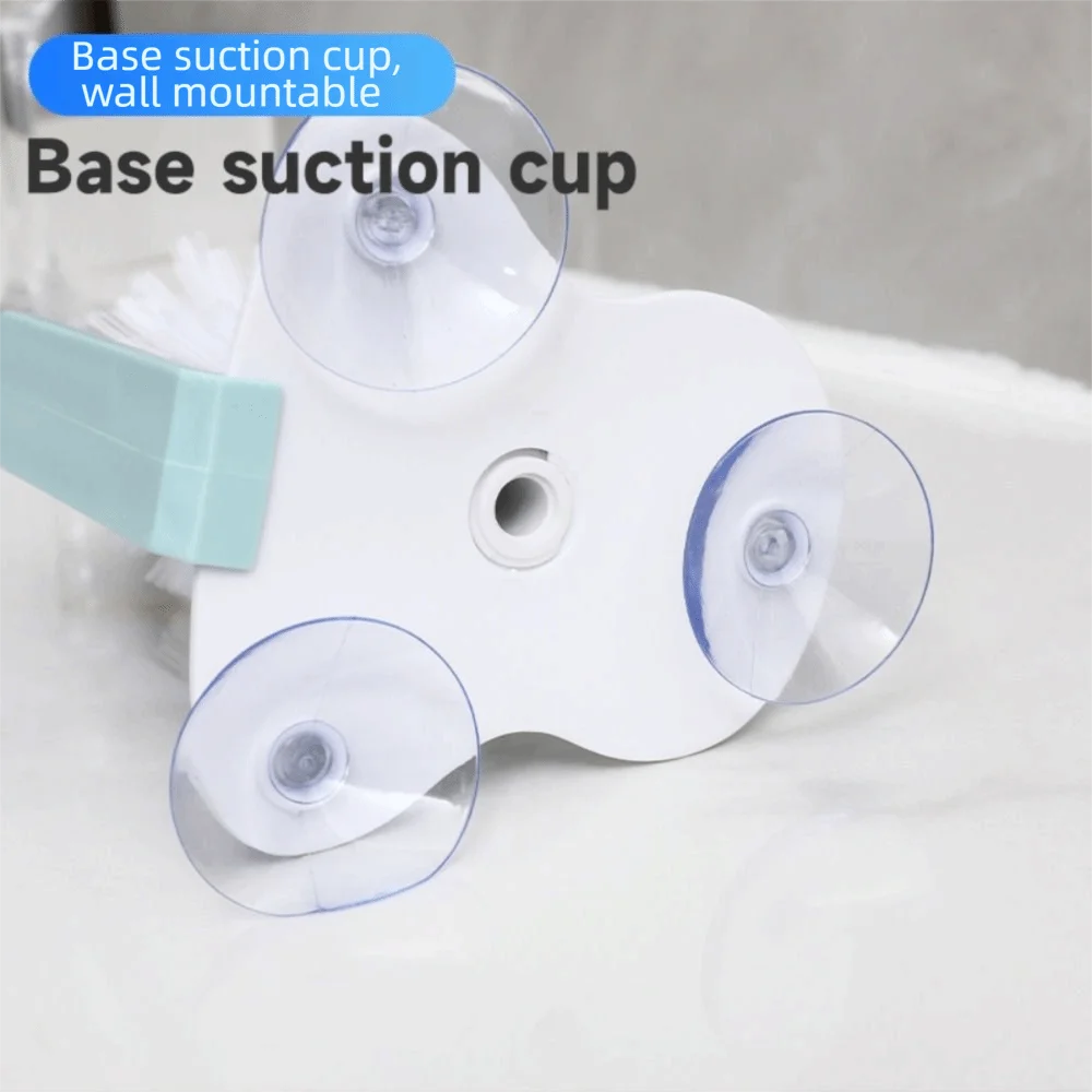 2-in-1 Suction Cup Glass & Bottle Cleaning Brush Scrubber Cup Cleaning Brush Nixie
